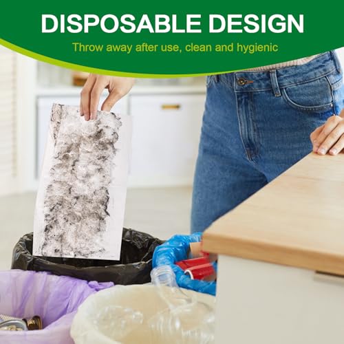 100Pcs Heavy Duty Dry Cloths Compatible with Swiffer Sweeper Mop - view 6