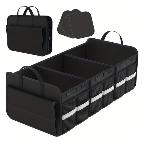 100L Car Trunk Organizer,Foldable Organizer for SUV & Sedans
