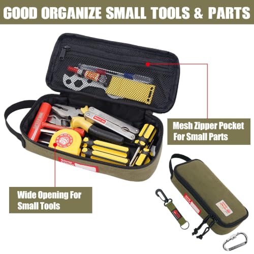 Rough Enough Small Tool Bag Pouch, Compact EDC Organizer - view 2