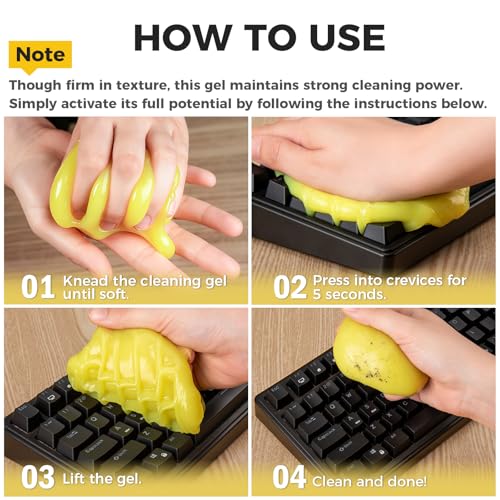Car Cleaning Gel Cleaning Universal Cleaning Gel Putty Magnolia - view 4