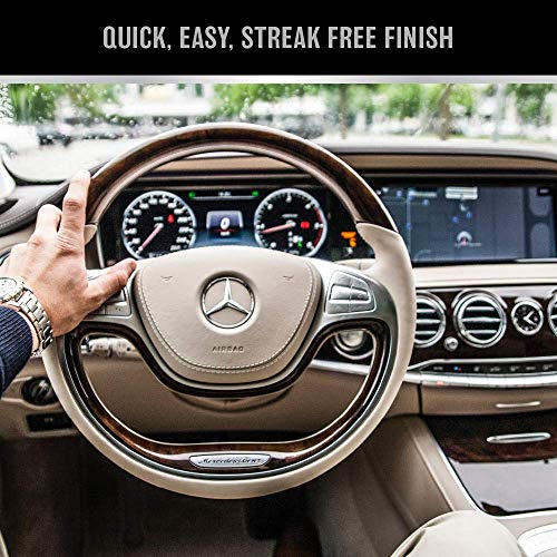 Leather Seat Cleaner and Conditioner Bundle - Spray and Liquid for Car Seats, Shoe, Furniture, Couch, Purses, or Jacket - Car Detailing Products, Cleaning Supplies Auto Care Accessories - view 2