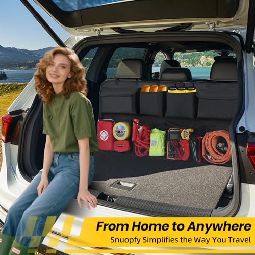 Backseat Hanging Organizer, with 8 Large Storage Bag - view 4