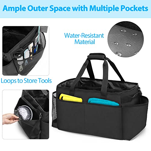 Extra-Large Cleaning Caddy with Handles & Multi Pockets - view 3