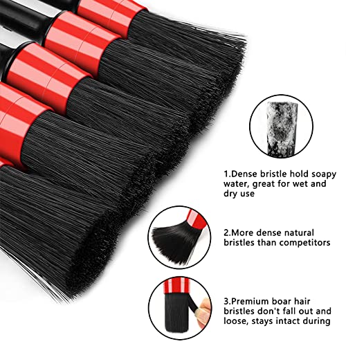 10pcs Auto Car Detailing Brush Set Car Interior Cleaning Kit - view 2