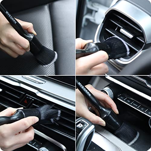 6 Pcs Car Detailing Brush Set, Boars Hair & Soft Cleaning Brushes - view 5