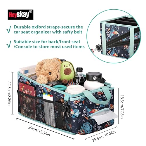 Backseat Car Organizer Car Caddy Passenger Seat Organizer for Kids - view 3