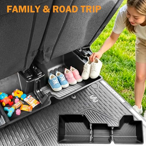 Under Seat Storage Box for Ram 1500 2019-2026 Crew Cab - view 4
