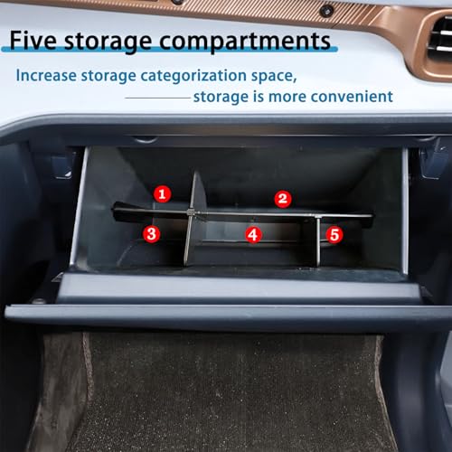Glove Box Organizer Fit for Ford Maverick Accessories 2022-2025 2026 - view 4