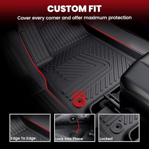 Floor Mats for Rivian R1S 2022-2024, with Cargo & Backrest Mats - view 2