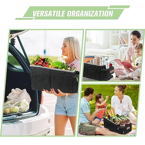 Car Seat Organizer with 4 Cup Holders(White) - view 7