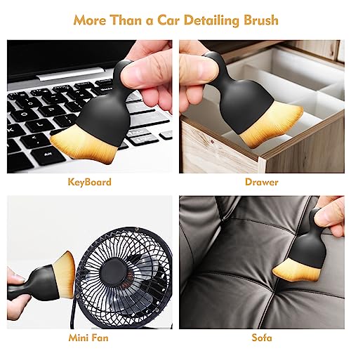 Car Interior Cleaning Brush Car Duster Interior with Ultra Soft Bristles - view 5