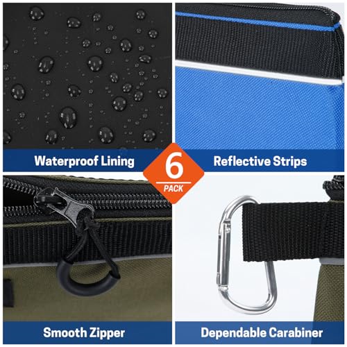 Tool Pouches with Zipper, Multi-Purpose Utility Tool Bags Organizer - view 4