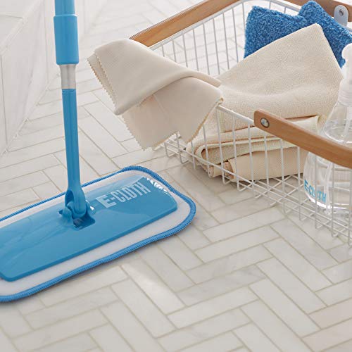 Shower Cleaning Kit, Reusable Microfiber Cleaning Cloth, Ideal Shower Cleaner for Glass, Tile, Ceramic, Bathroom and Bathtub, 100 Wash Guarantee, Ivory, 2 Cloth Set - view 7