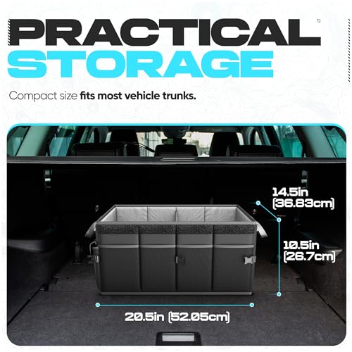 Trunk Organizer - Foldable Car Organizer & Storage for SUVs & Trucks - view 4