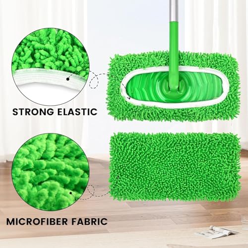 1Pcs Reusable Microfiber Mop Pads Refill Compatible with Swiffer Sweeper - view 6