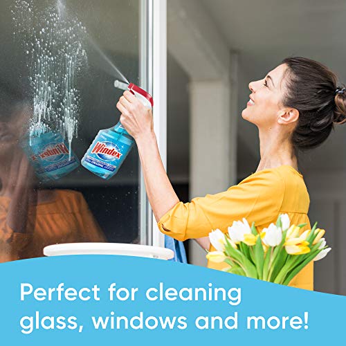 Refill Bundle of Glass and Window Cleaner Spray, Original Blue Scent, Bundle Including 23 Fl Oz Spray & a 32 Fl Oz Refill Bottle, Surface Cleaning Spray, Household Cleaning Essentials - view 6