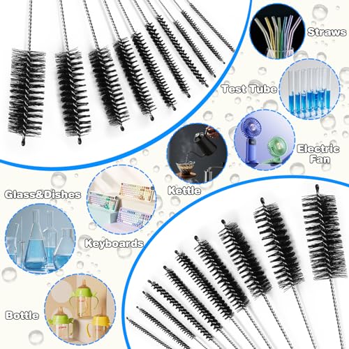 11 Pcs Cleaning Brushes Set, 8 Inch + 60 Inch Cleaner Brushes - view 4