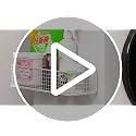 Magnetic Shelf Fridge Basket Bin Washer Dryer Locker Whiteboard Cabinet - view 7