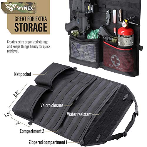Molle Seat Back Car Organizer Fit Most Car F150 Jeeps Pickups Trucks - view 4