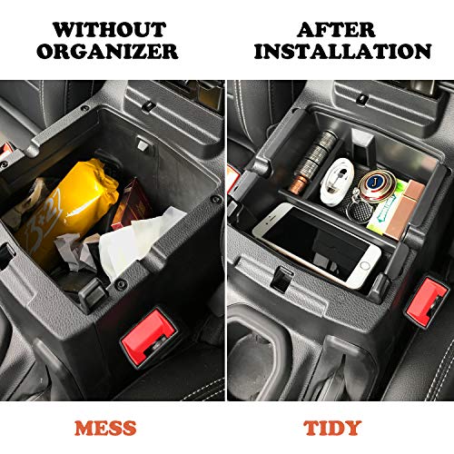 Organizer Tray Compatible with 18-26 Jeep Wrangler JL/JLU and Gladiator JT - view 5