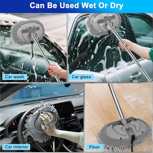 Car Wash Detailing Kit with 62'' Car Wash Mop & Detailing Brushes - view 4