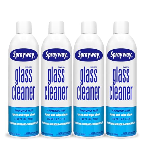 443331 Ammonia Free Glass Cleaner, 19 Oz. (4-Pack) (Packaging May Vary) (4 Case) - view 2