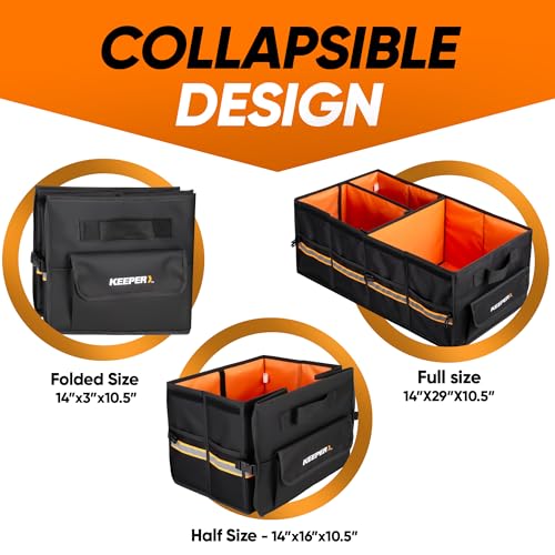 70L Extra Large Trunk Organizer with Cooler for SUV, Car & Minivan - view 5