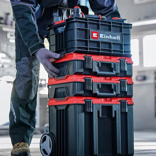 Original E-Case Toolbox - Max 90 kg, Stackable, Latchable Tool Crate - Can Be Combined with All E-Case System Products for The Storage and Transport of Tools and Accessories - view 4