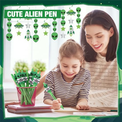 48 Pcs Alien Pens for Kids, Halloween Basket Filler - view 5