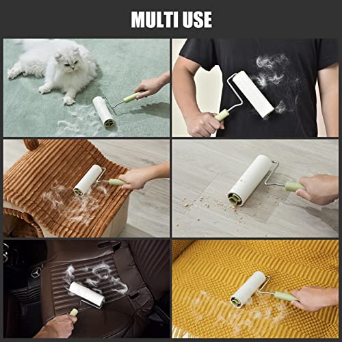 Extra Sticky Large Surface Lint Roller, 6.3''Wide Roller for Pet Hair - view 6