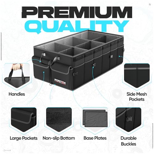 Trunk Organizer - Foldable Car Organizer & Storage for SUVs & Trucks - view 2