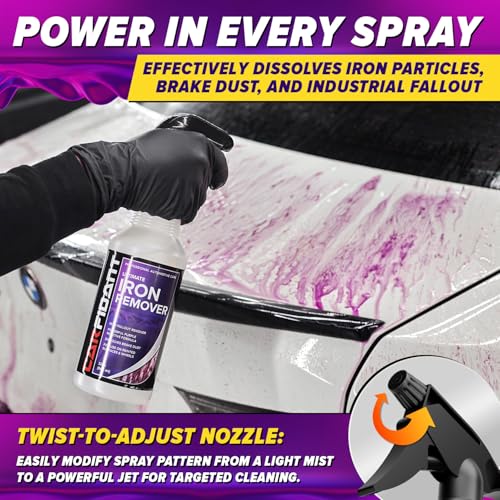 Ultimate Clean & Protect Kit – 11-Piece Complete Car Detailing Bundle – Tire Shine, Ceramic Silk, Scratch & Swirl Remover, Plastic & Trim Restorer, Rim Reactor, Iron Remover - view 6