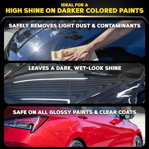 Gold Class High Gloss Premium Quik Detailer, High Lubricity Automotive Quick Detailer Spray that Preserves Wax and Leaves a Deep Dark Shine, 24 Oz Spray Bottle - view 2