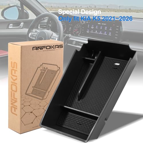 For Kia K5 2021-2026 GT Line Center Console Organizer Armrest Box - view 2