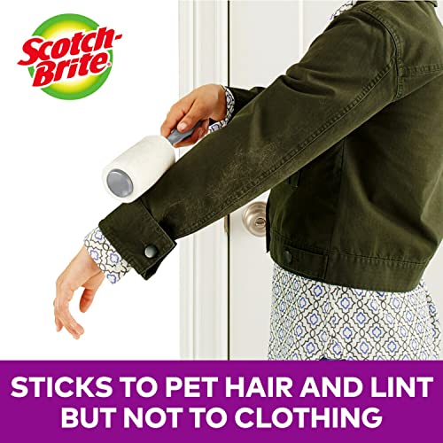 Pet Extra Sticky Hair Lint Roller, 4, 400 Sheets - view 5