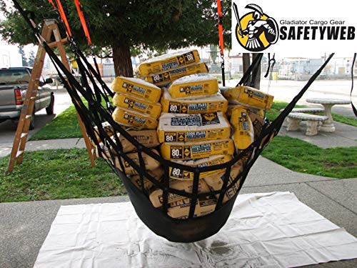 Gladiator Cargo Gear - SafetyWeb Cargo Net - Heavy Duty, Adjustable - Medium (MSW-100) 6.75' x 8' - view 6