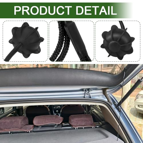 Rear Parcel Shelf String, Tonneau Cover Strap Cord, Universal for Most Cars, Replace OEM#1K6863447A - view 4