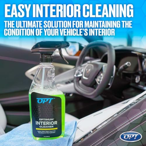 Optimum No Rinse Version 5 (32 Oz) with Optimum Interior Cleaner (17 Oz) Bundle – ONR Rinseless Car Wash with 17 oz Auto Interior Cleaning Solution for Leather, Upholstery, Carpet, and Interior Trim - view 2