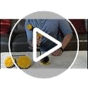 New Quick Change Shaft 3 Pack Soft White Drill Brush Carpet, Upholstery, and Leather Scrub Brushes - view 4