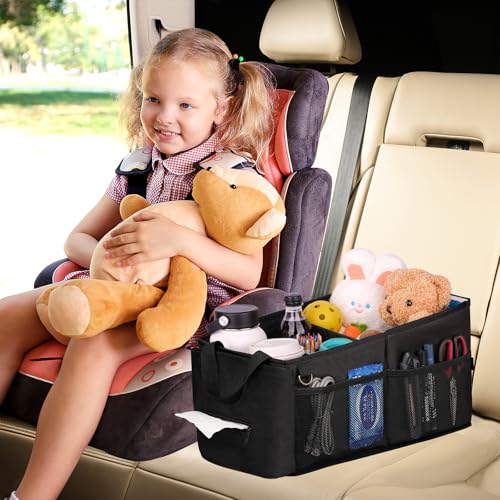 Backseat Car Organizer Car Caddy Passenger Seat Organizer for Kids - view 5