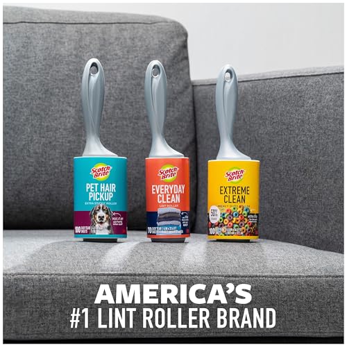 Everyday Clean Lint Roller, 475 Sheets Total,5 Pack - view 6