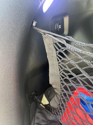 Trunk Organizer Cargo Net for Kia Sportage 2023–2026 – Envelope Style Cargo Net for SUV – Premium Mesh Elastic Car Trunk Organizer Vehicle Carrier Storage – Compatible with Sportage - view 3