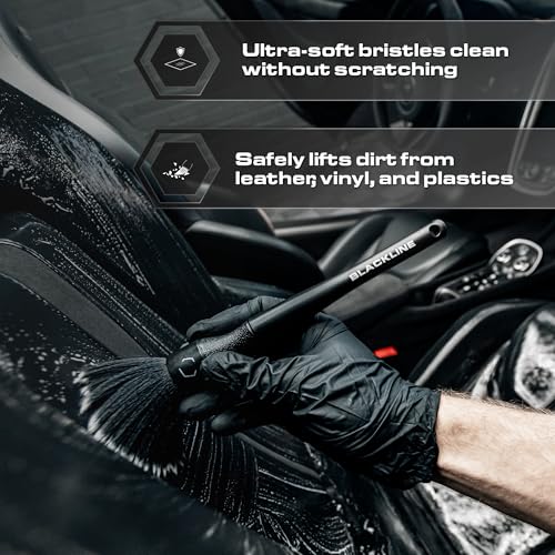 Car Detailing Brush Set, 2 Pack - Ultra Soft Bristles, Interior - view 3