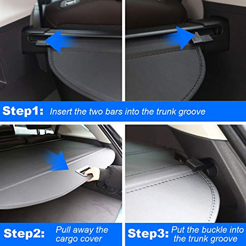 Cargo Cover for Honda CRV Accessories 2017-2022 Trunk Shade Cover - view 6