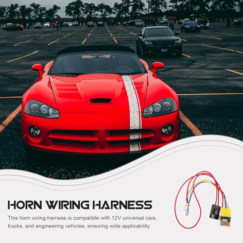 12v Vehicle Horn Wiring Harness Connector for Trucks and Air Pumps - view 5