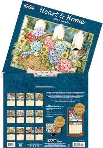 Heart and Home by Susan Winget 2025 Wall Calendar - view 4