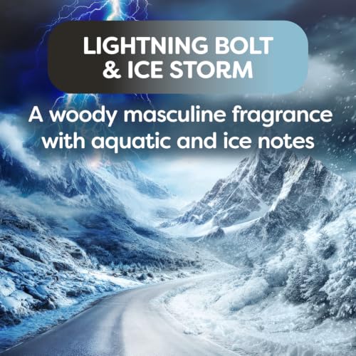 ! E301451000 Dual Scent Mini Diffusers, Midnight Black/Ice Storm Scent - view 2