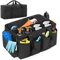 Detailing Bag with Polisher Carry Bag for Buffer Bottle Towel
