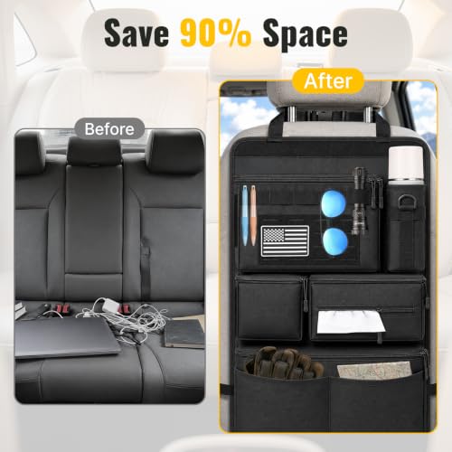 Multi-Pocket Back Seat Car Organizer, Fits Most Cars, SUVs, Trucks, Jeeps - view 3