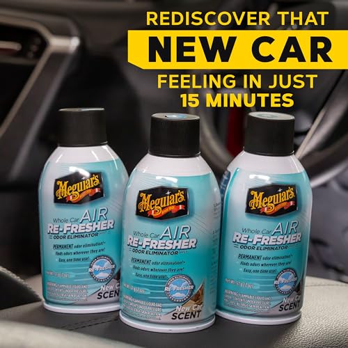 Meguiar’s Whole Car Air Refresher Odor Fighting MIst, New Car Scent, 2 Oz - view 5